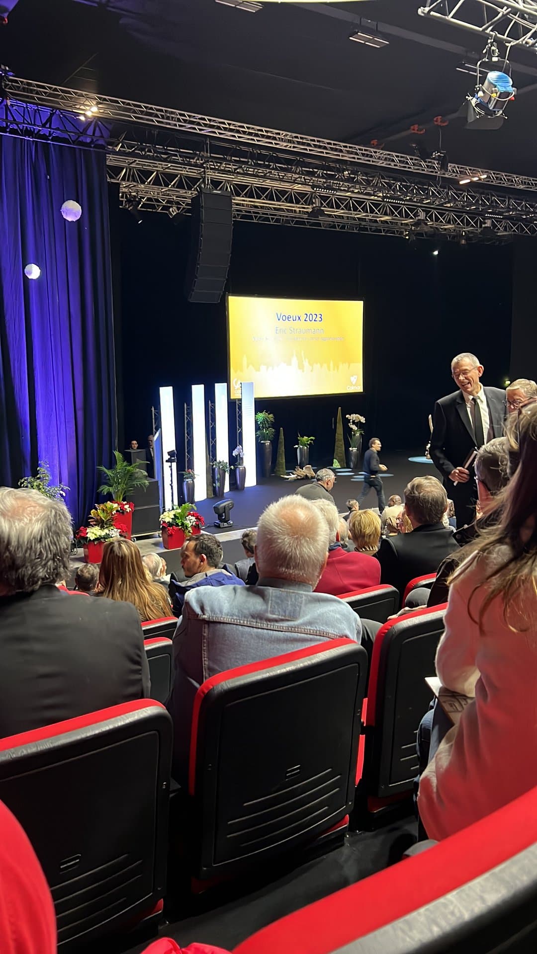 Cérémonie des Vœux 2023 sécurisée par MS Protect